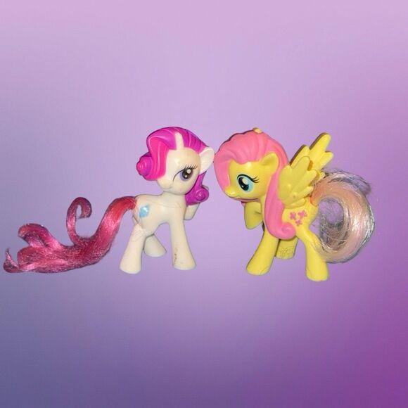 My Little Pony Lot of 5 Fluttershy Earth Pinkie Pie Rariety Twlight Sparkle A23 - Picture 6 of 14